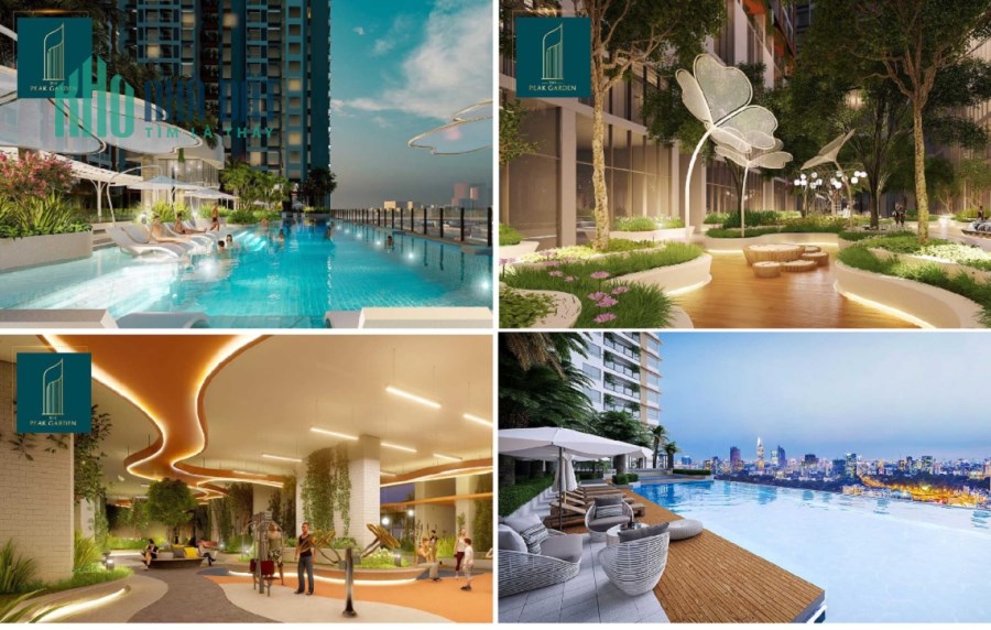THE PEAK GARDEN CĂN HỘ OFFICE GIÁ CHỈ 1.5 TỶ/CĂN 50M2, căn 2PN 3.3 tỷ, 3PN 4.9 .Nhận ngay 5 chỉ vàng