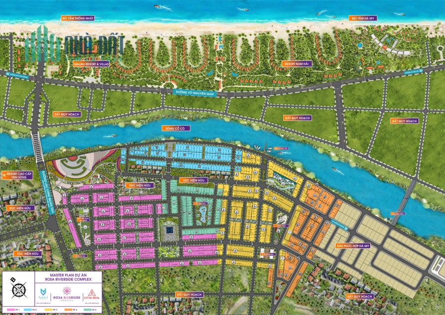 Cần Bán Đất nền ven sông Khu đô thị Rosa Riverside Complex - Đáng để bạn đầu tư