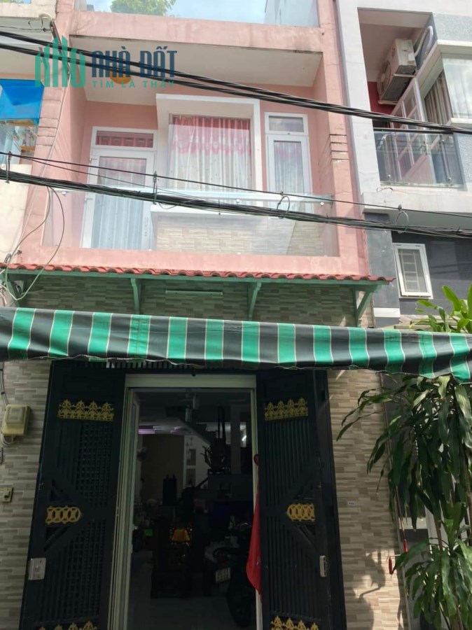 NHÀ TRUNG TÂM TÂN BÌNH, HẺM 6M, XE HƠI NGỦ TRONG NHÀ 54M2 NĂM CHÂU P11 GIÁ 7.4 TỶ
