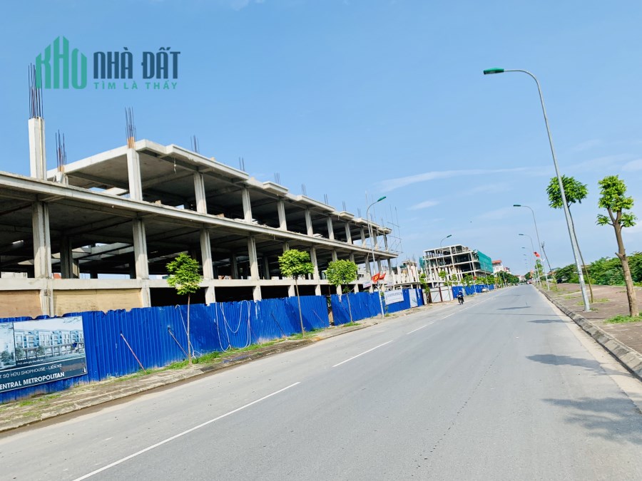 Bán shophouse Metropolitan mặt đường Nguyễn Mậu Tài DT 80m, MT 5m view hồ giá 14 tỷ