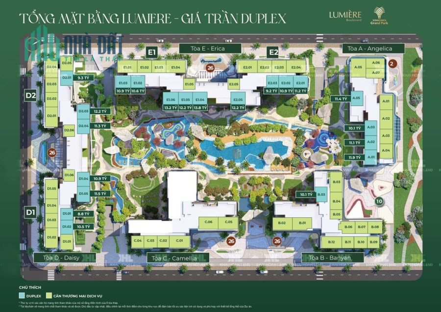 BÁN CĂN  HỘ LUMIERE BOULEVARD 3PN CHỈ TỪ 50 TRIỆU/M2. CHIẾT KHẤU 10% + 3 NĂM PHÍ QLÝ