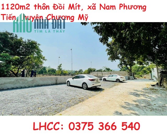 Chỉ hơn 4triệu/m2 có ngay đất vị trí đẹp tại Nam Phương Tiến, Chương Mỹ; 0375366540