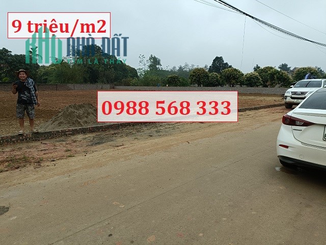 Bán đất đầu tư siêu lợi nhuận tại xã Ngọc Thanh, TP.Phúc Yên, 9tr/m2; 0988568333