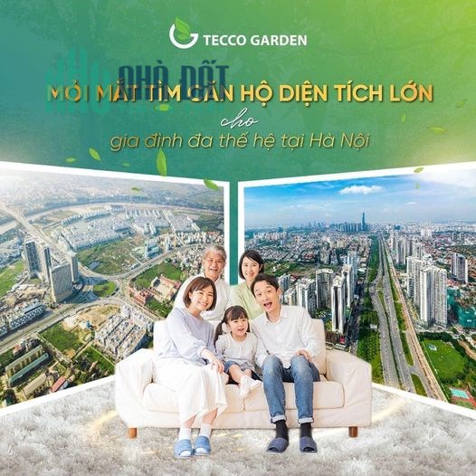 TECCO GARDEN CĂN HỘ DIỆN TÍCH LỚN vew đẹp nhất việt nam