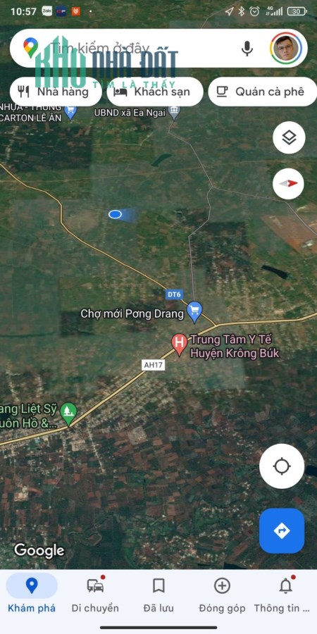 Đất nền Buôn Hồ Đắk Lăk, chỉ 430tr/nền, Sổ riêng thổ cư, khu dân cư bàn cờ
