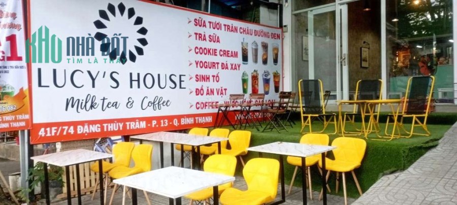 Sang quán cafe, mặt bằng đẹp đối diện trường ĐH - Quận Bình Thạnh - HCM
