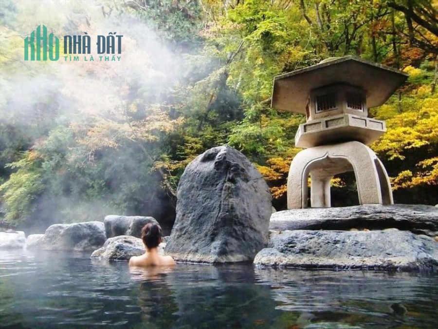 biệt thự nghỉ dưỡng khoáng nóng sun onsen