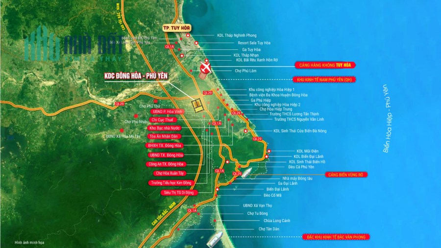 Đất nền sổ đỏ trung tâm hành chính nam Phú Yên