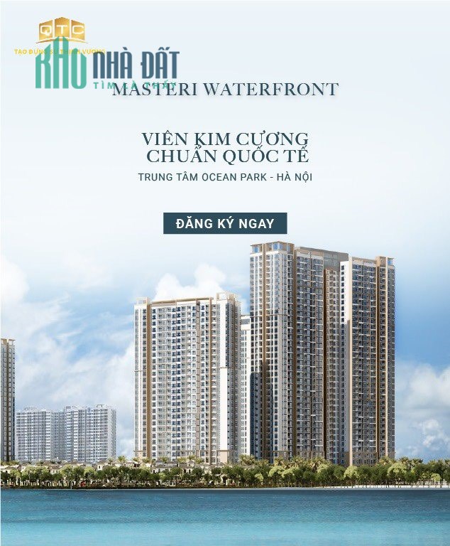 Cần bán căn hộ Masteri 2pn+2wc giá tốt View hồ Ngọc Trai tại Vinhomes Ocean Park Gia Lâm, Hà Nội.