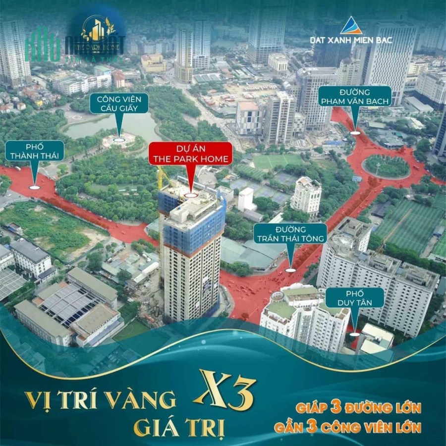 Cần bán gấp căn hộ góc 3 phòng ngủ cạnh công viên Cầu Giấy