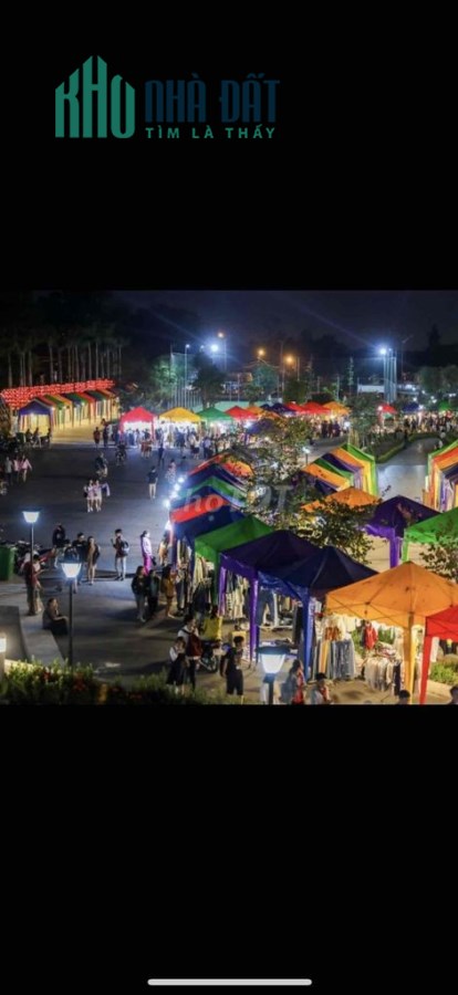 Cần sag mặt bằng chợ đêm làng Đại Học Sinh viên Tp Dĩ An - Bình Dương