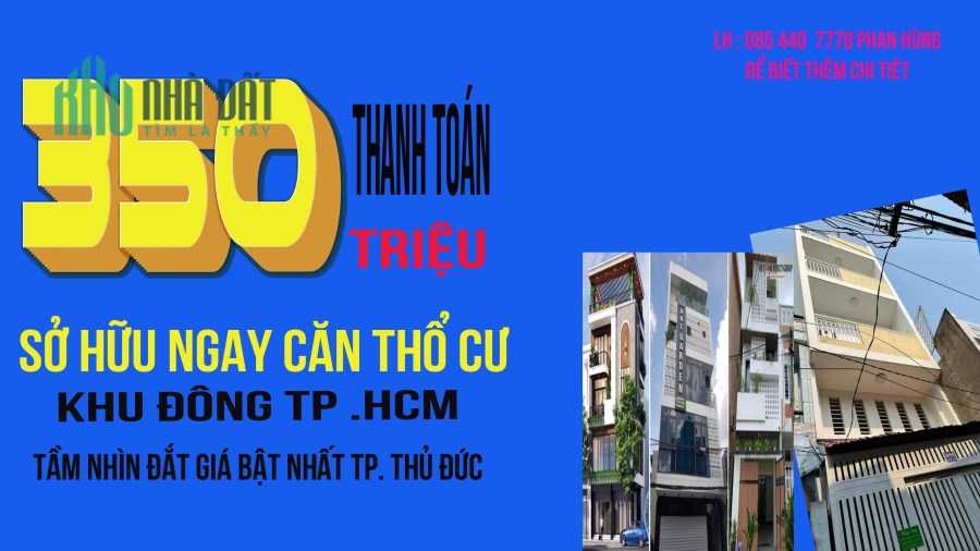 BÁN Gấp Phạm Văn Đồng, Kha vạ.n cân 77m2, 4T,4,8 tỷ