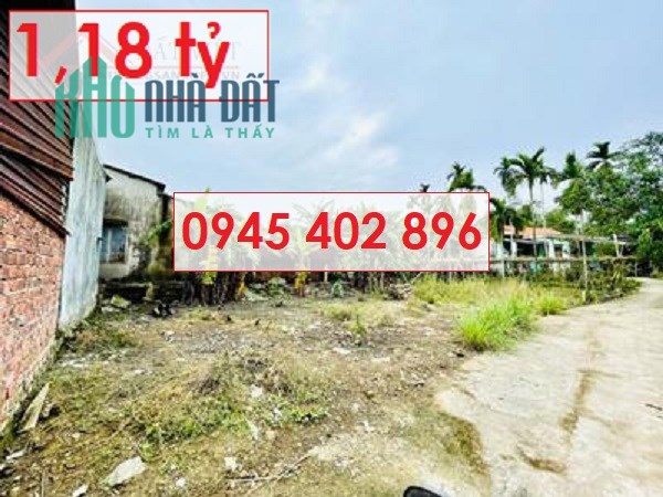 Chính chủ bán lô đất tại thôn Bồ Bản, Hoà Vang, Đà Nẵng; 1,18 tỷ; 0945402896