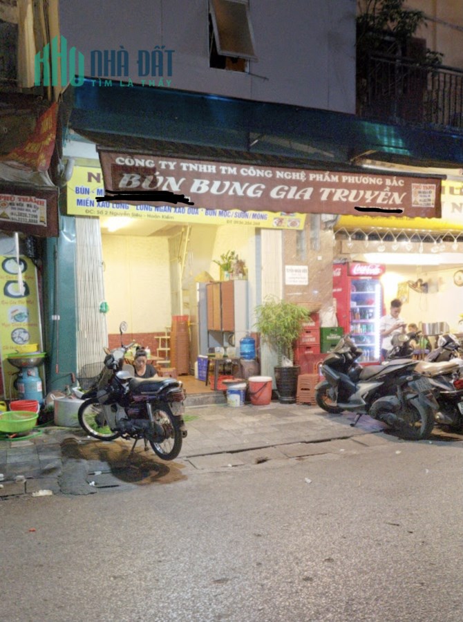 Chính chủ gửi bán căn nhà siêu mặt phố Nguyễn Siêu Hoàn Kiếm Hà Nội