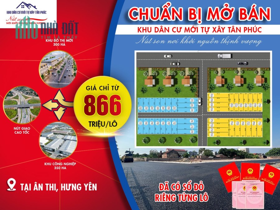 nhanh tay đầu từ ngay dự án khu dân cư mới tự xây  . sự phát triển đồng hành cùng lợi nhuận