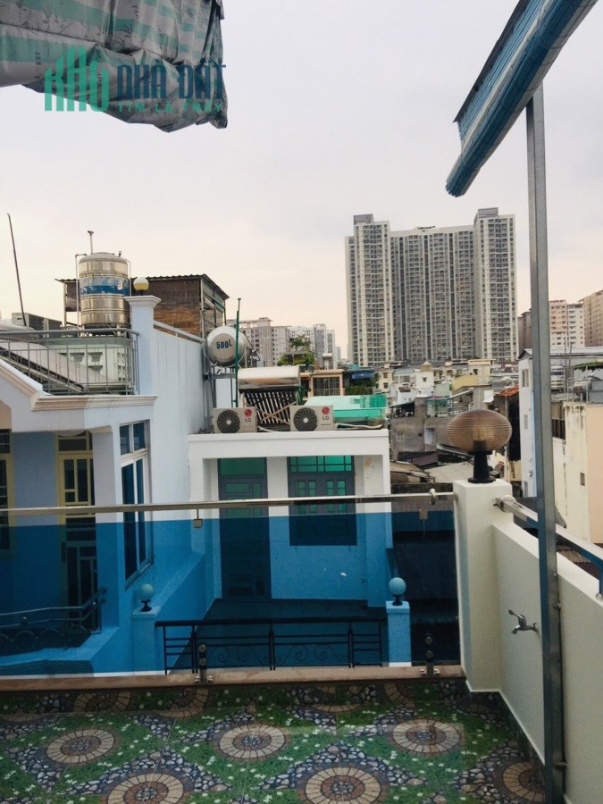 Nở hậu 4m8 5lầu Trần Hưng Đạo P.Cầu Kho Quận1 6tỷ .
