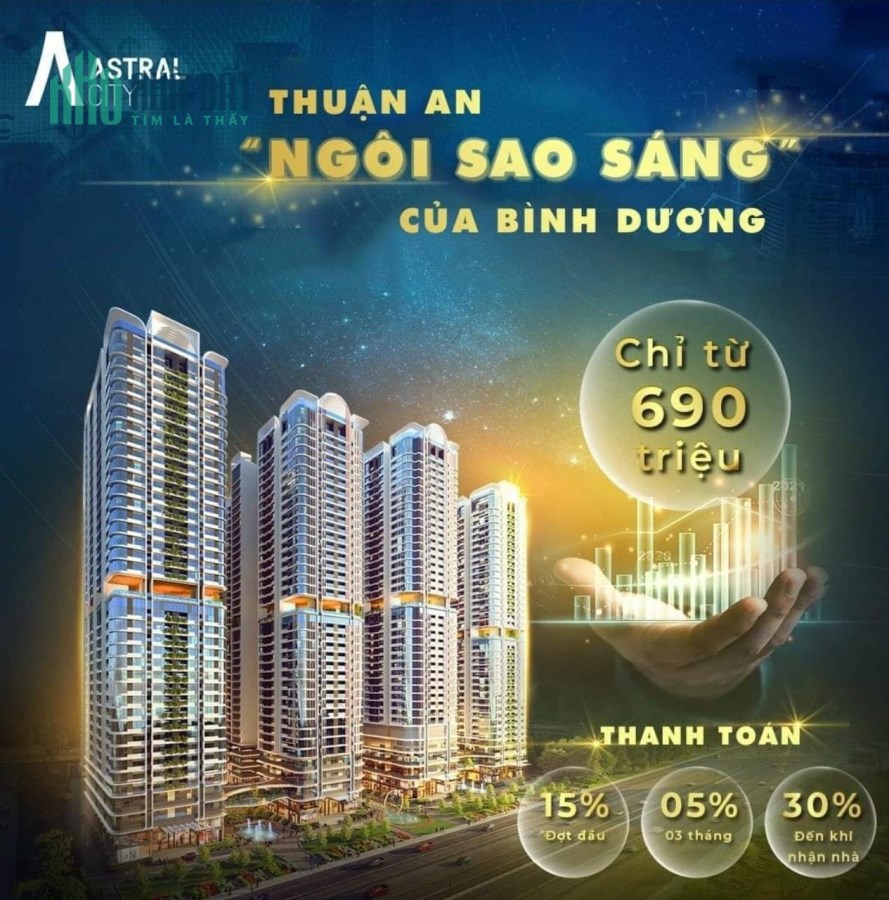 Astral City Là dự án khu phức hợp trung tâm thương mại đầu tiên ở thành phố Thuận An