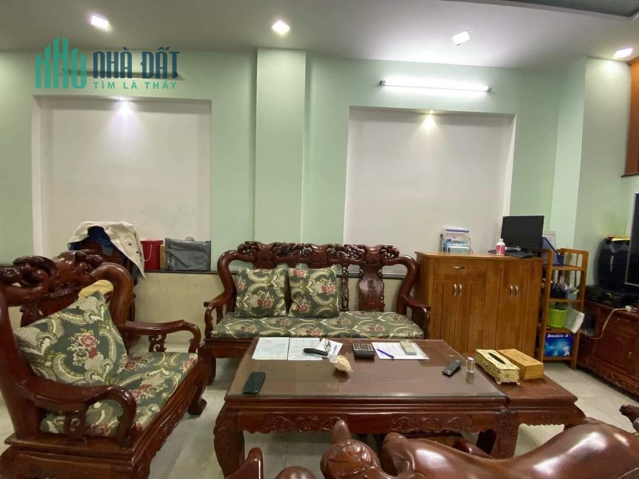 Bán Nhà Mặt Tiền Tự Quyết, Tân Phú, 82M2, Ngang Gần 5M, 5 Tầng, Nhỉnh 12 Tỷ TL.
