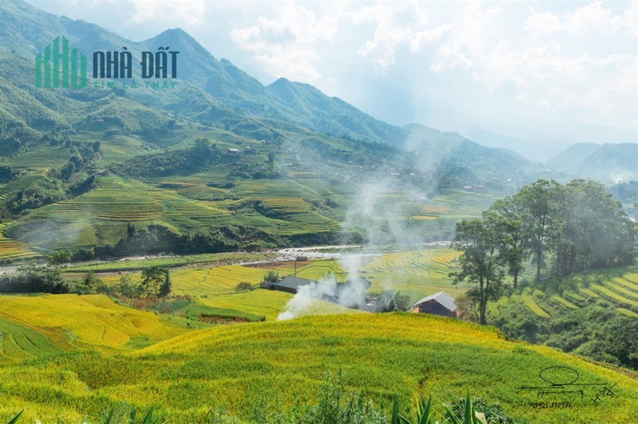 ĐÓN SÓNG SÂN BAY, BÁN LÔ ĐẤT MẶT ĐƯỜNG LỚN SAPA, VIEW SĂN MÂY GIÁ CHỈ TỪ 1TR/M2