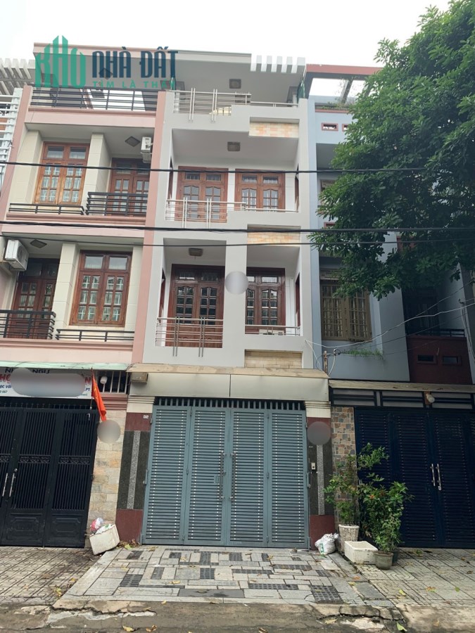 Bán nhà 1 trệt 3 lầu Mặt tiền KDC Himlam, P. Linh Chiểu, dt 84m2