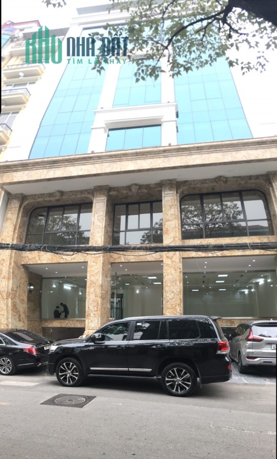 Chính chủ bán tòa nhà 9 tầng (02 tầng hầm) mặt phố Nguyễn Văn Huyên - Cầu Giấy. Giá 260 tỷ