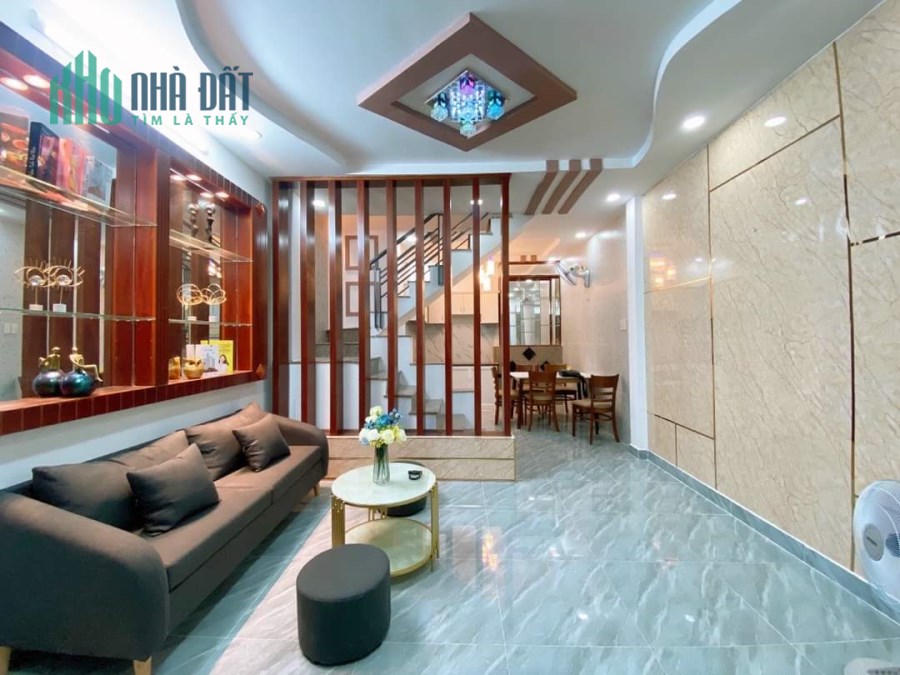 HẺM THÔNG XE TẢI TRÁNH 60m2. Giá 4.3 tỷ. Đường số 59, Phường 14, Gò Vấp. công nhận đủ.