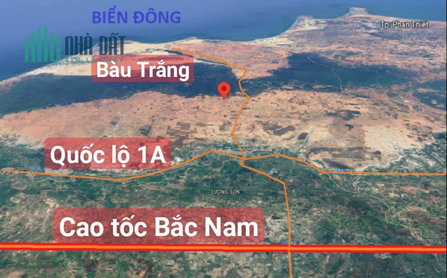 Đất Hòa Thắng ngay đường dẫn cao tốc.Diện tích 11656m2