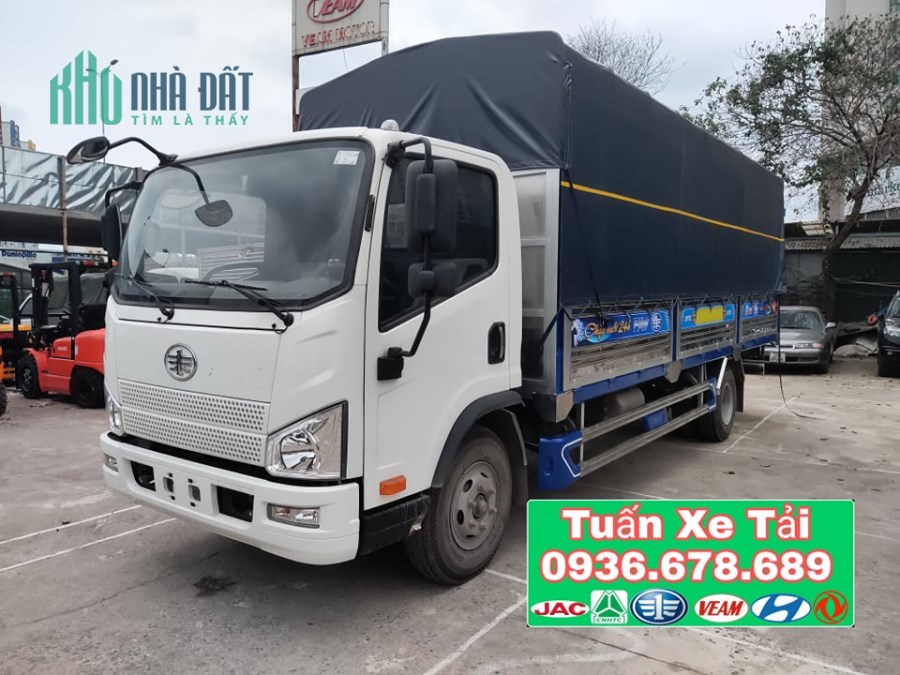 Cần bán xe tải Faw 8 tấn thùng dài 6m2, model mới nhất