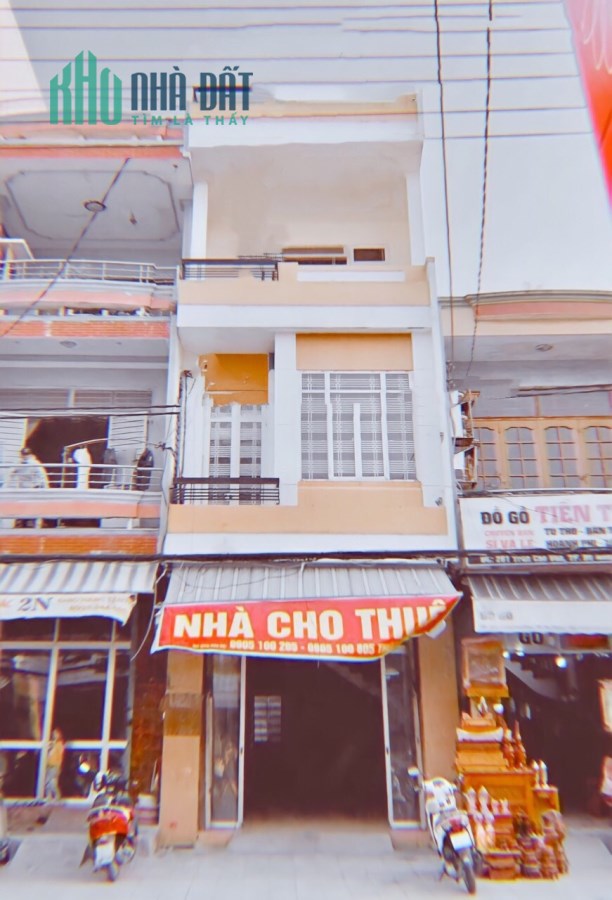 Cho thuê nhà nguyên căn mặt tiền Trần Cao Vân - Thanh Khê - Đà Nẵng