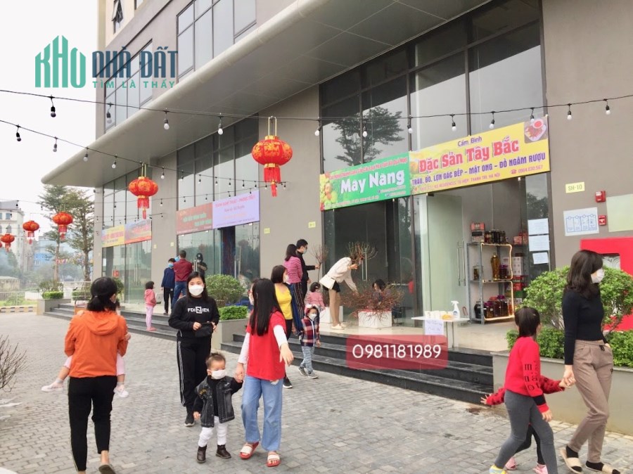 Chủ đầu tư IEC bán Kiot khối đế IEC Tứ Hiệp - Lợi nhuận kép - Pháp lý đầy đủ. LH 0981181989