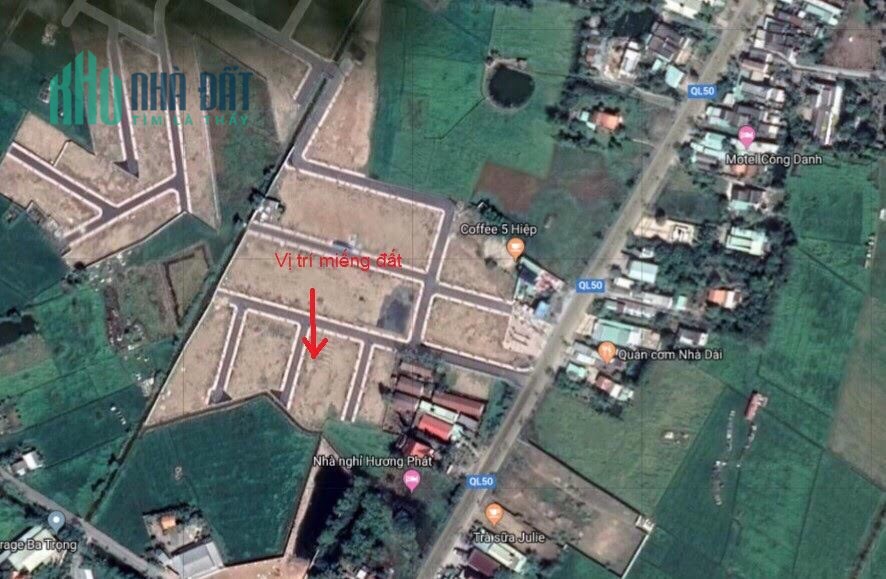 Bán 85m2 đất thổ cư tại Cần Đước, SHR, chỉ 1.1 tỷ. LH:0704542097.