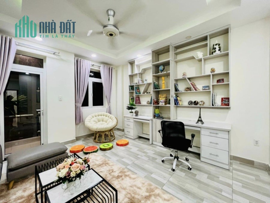 Nhà HXH Phan Huy Ích, 64m2 4Tầng, Tặng nội thất như hình, 6.85 Tỷ TL