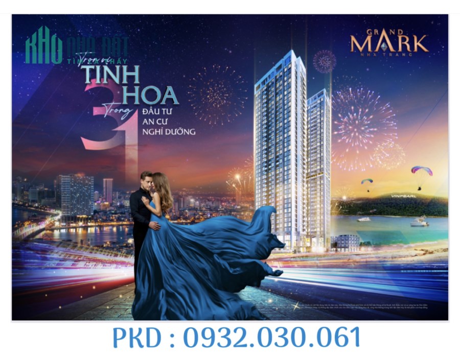 TT chỉ 400tr sở hữu căn hộ Second Home 5 sao tại Grand Mark Nha Trang 0932030061