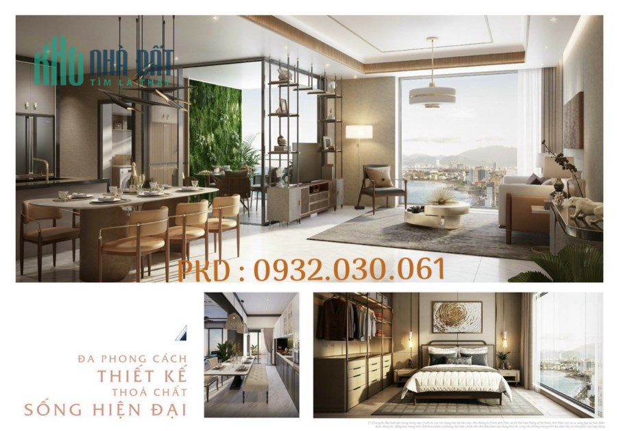 Grand Mark Nha Trang nhìn trọn vịnh biển chỉ 42tr/m2 , Ck tới 16% 0932030061