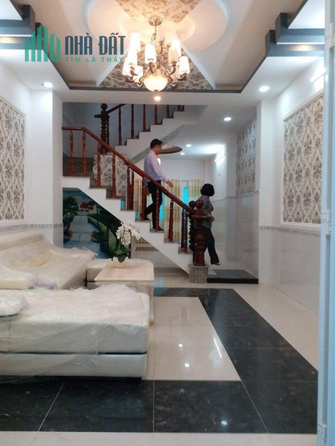 Nhà HXH, 4x15m, 3 tầng, Huỳnh Tấn Phát, T.t Nhà Bè, 4.x tỷ