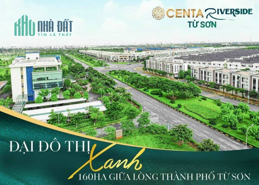 THÁNG 11 Chính Thức mở bán CENTA RIVERSIDE từ sơn bắc ninh