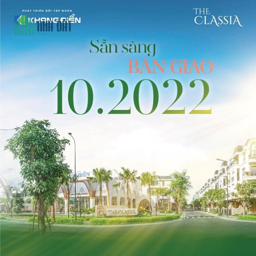 Nhà phố Compound Quận 9 The Classia Khang Điền