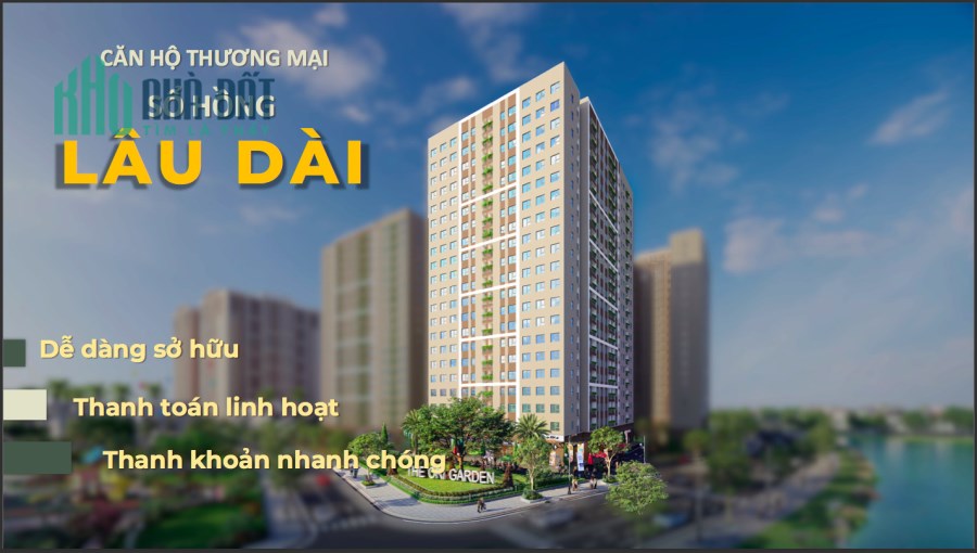 Sở hữu căn hộ view hồ + view biển, quận Liên Chiểu, TP Đà Nẵng, với 420 triệu.