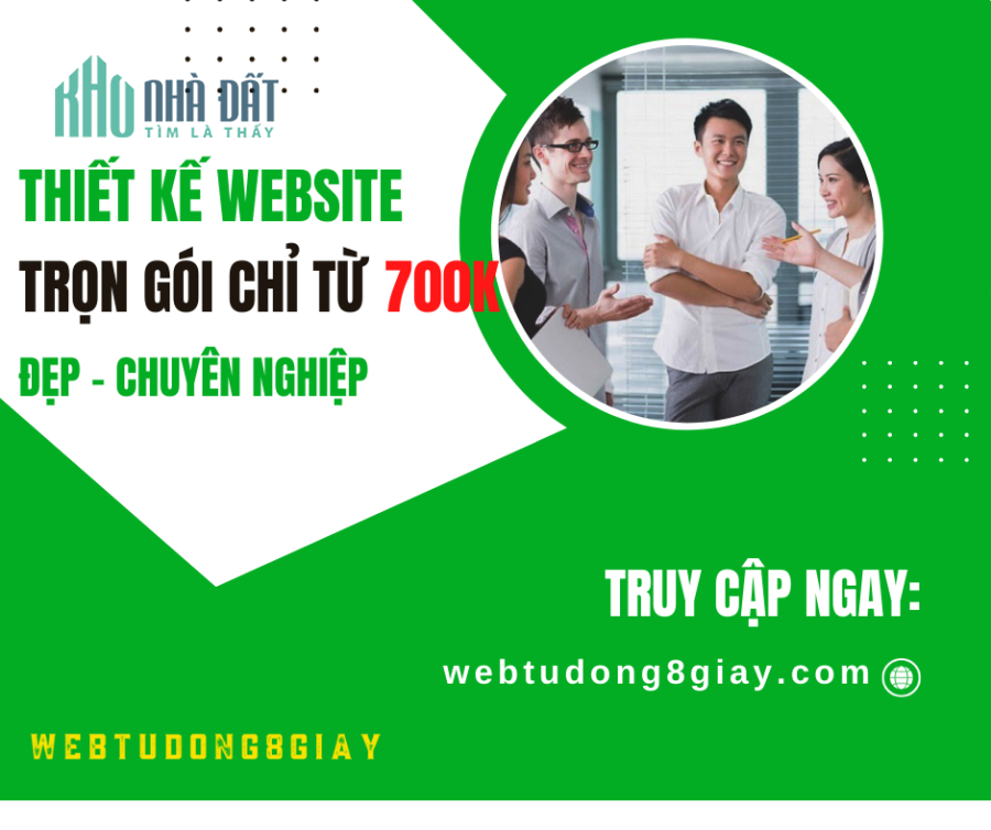 Thiết kế Website trên nền tảng " Tự động " chỉ với 8 giây