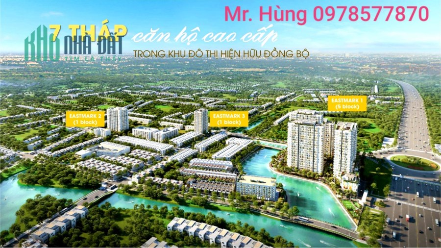 Căn hộ 1PN+1 Quận 9, View sông , mặt tiền VĐ3