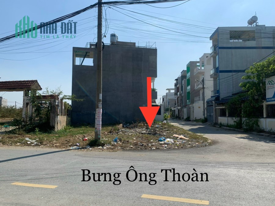 Lô đất mặt tiền bưng ông thoàn diện tích 110m, vị trí đẹp giá tốt