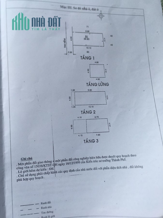 BÁN NHÀ LUỸ BÁN BÍCH SÁT VÁCH ĐẦM SEN - 40M2 - 3 TẦNG - GIÁ 5.670TR