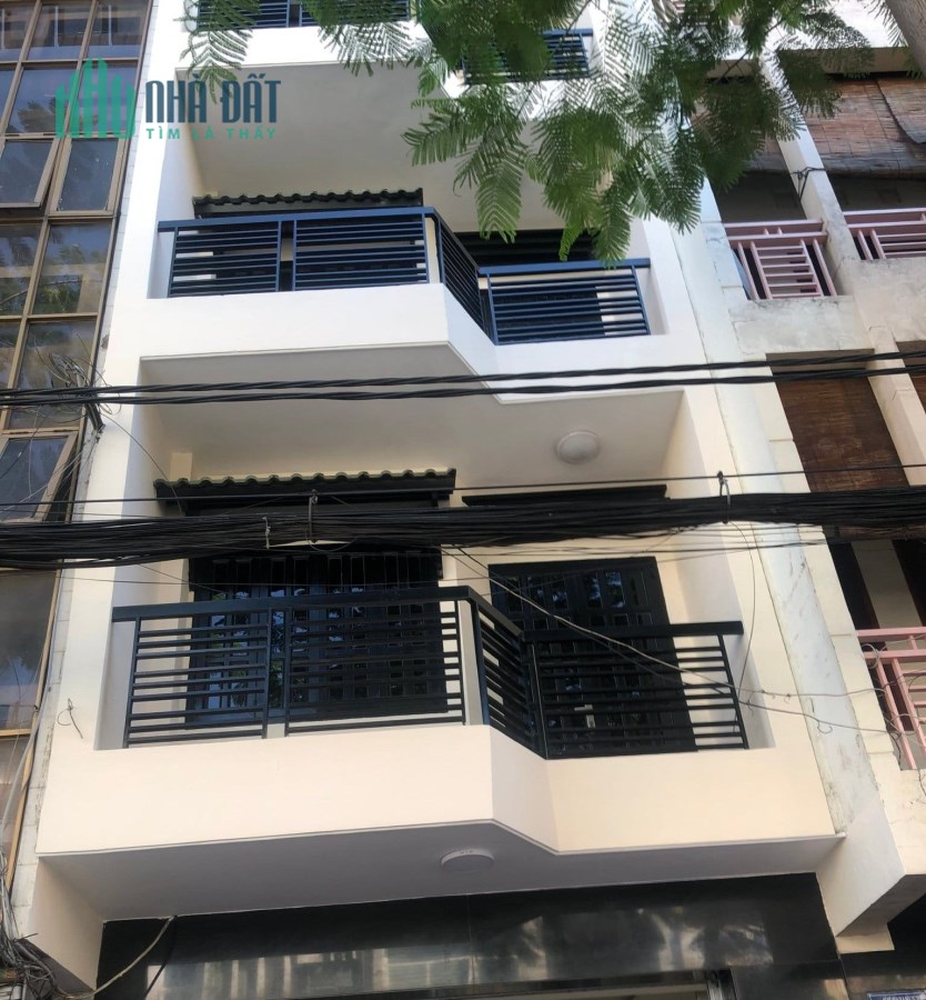 Nhà 4 tầng BTCT 63m2 Mặt tiền Đinh Bộ Lĩnh Bình Thạnh Chỉ 20 tỷ