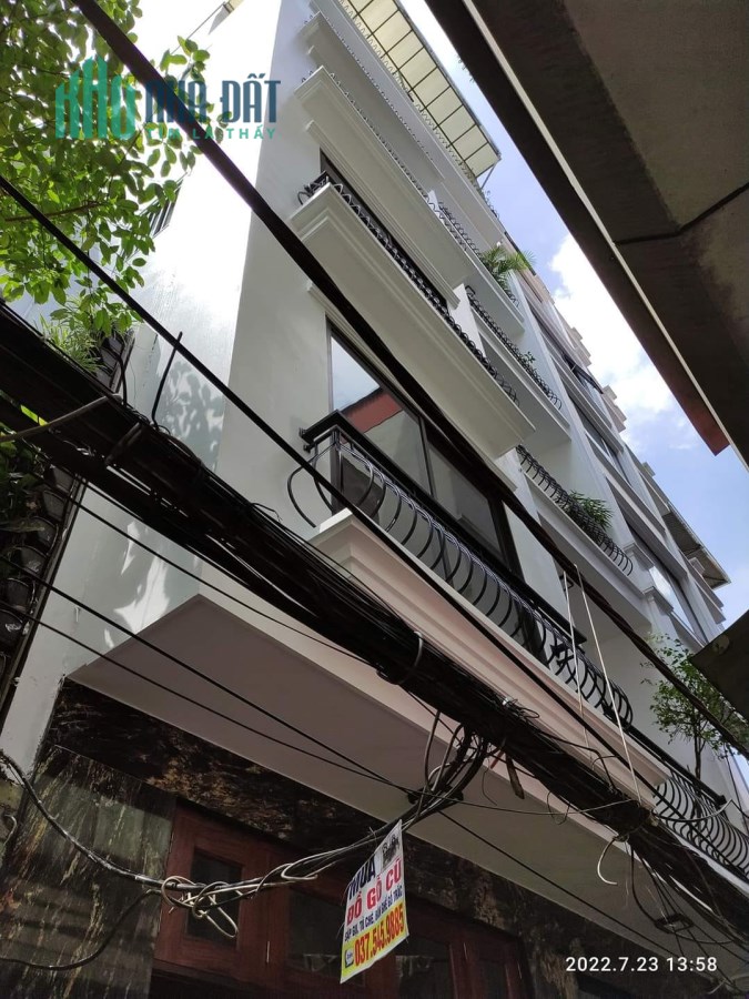 BÁN NHÀ PHỐ TỨ LIÊN 50M2 6 TẦNG THANG MÁY GIÁ 9 TỶ CÓ LÙI