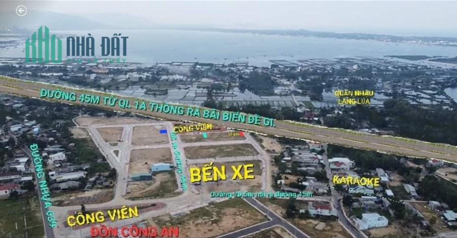 Bán đất rẻ nhất  thôn Ngãi An , sát đường quy hoạch ven biển Degi 45 m , xã Cát Khánh , huyện Phù