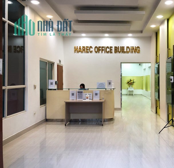 HAREC BUILDING Phố Láng Hạ cho thuê văn phòng hạng B+ đa dạng diện tích, lịch sự, chuyên nghiệp
