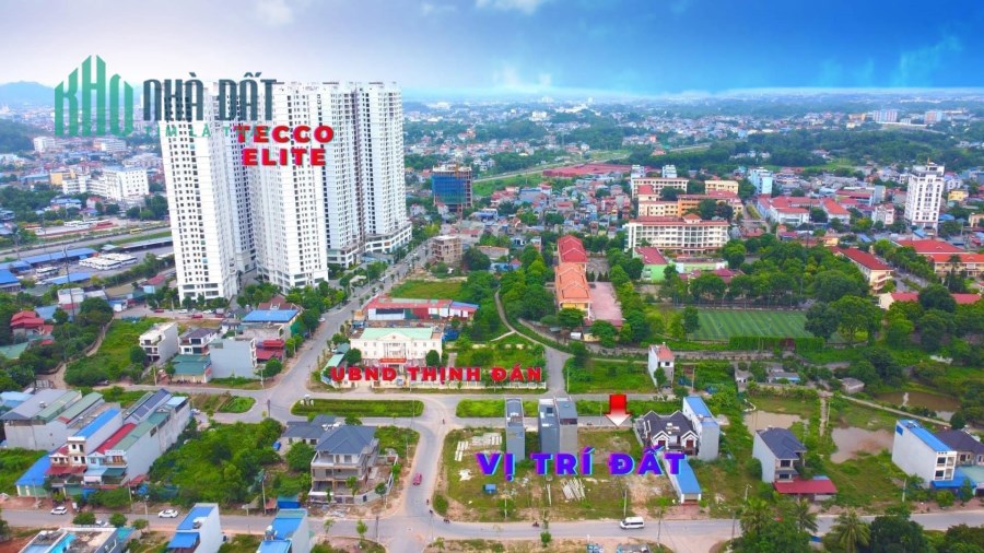 Bán lô đất kinh doanh  kdc số 6 p Thịnh Đán,tp Thái Nguyên.Giá rẻ nhất thị trường Hơn 3tỷ tí tí