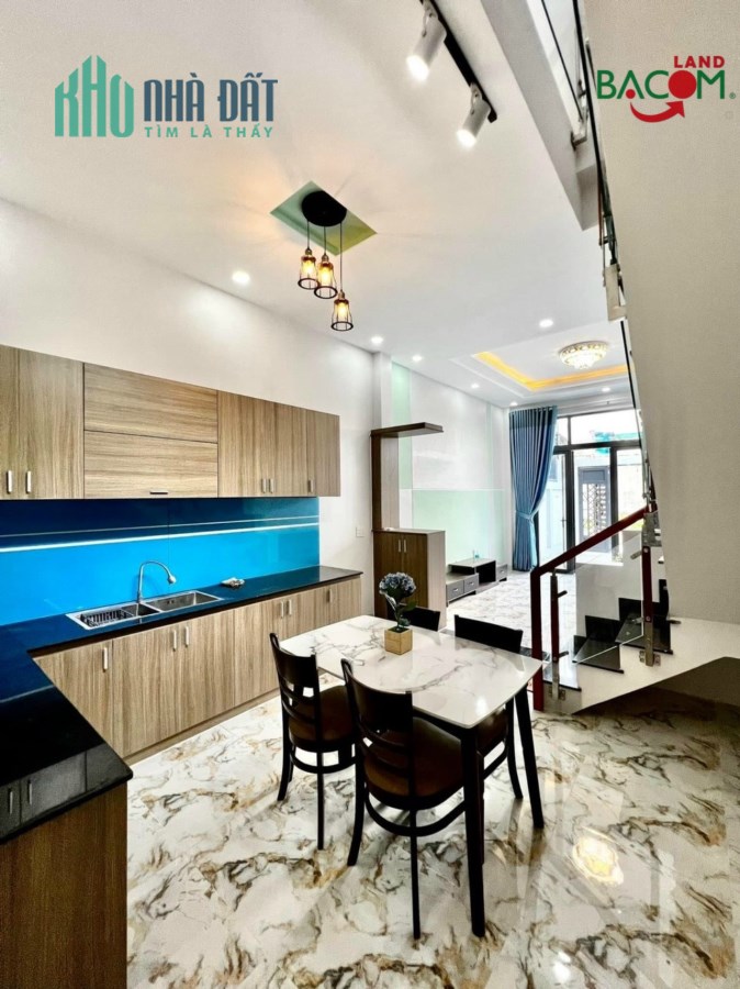 BÁN NHÀ 1 trệt 1 lầu 73m2 MỚI XÂY, HÓA AN SÁT NGUYỄN VĂN LUNG, 2 TỶ 6 RẺ 250 triệu, ĐƯỜNG Ô TÔ