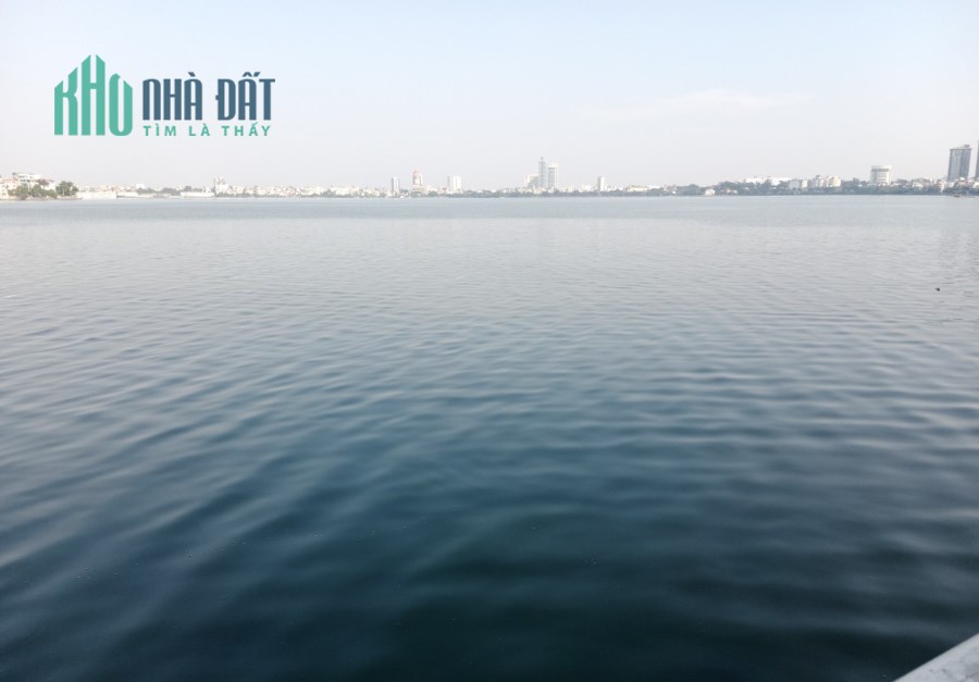 BÁN NHÀ MẶT PHỐ Q. TÂY HỒ 140M2. VỈA HÈ, 3 BƯỚC RA HỒ TÂY. MT HƠN 6M, XÂY TÒA VP, BUILDING