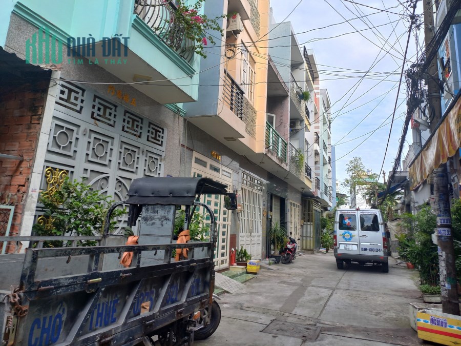 NGỘP BANK, BÁN GẤP, NHÀ BÌNH TÂN, 45M2, XE HƠI ĐỔ CỬA, ĐƯỜNG GÒ XOÀI.
